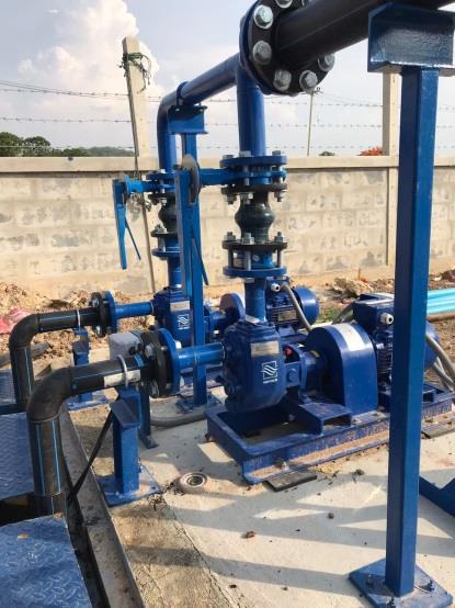 ผลงานปั้มน้ำ