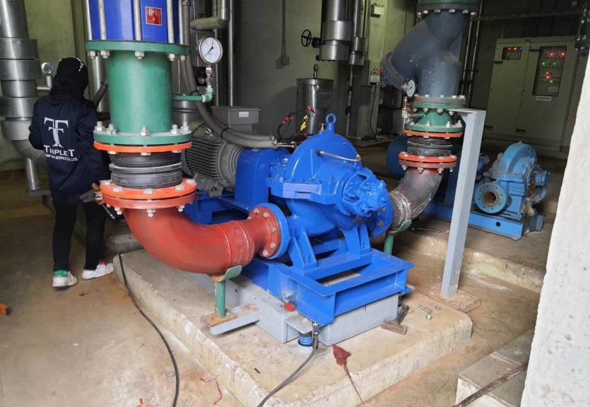 ผลงานปั้มน้ำ