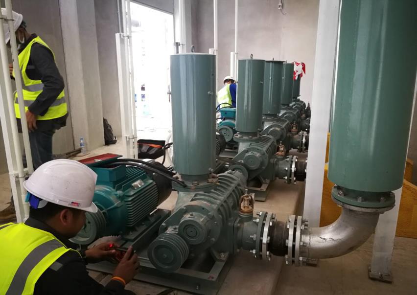 ผลงานปั้มน้ำ