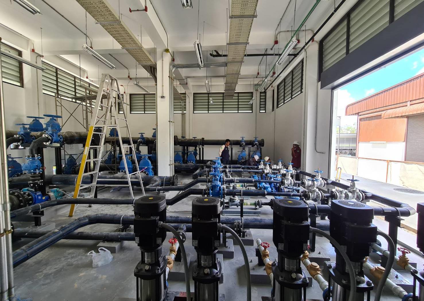 ผลงานปั้มน้ำ